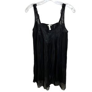 Soma Women’s Lingerie Nightgown Medium Black